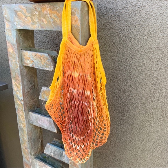 fire monkey Handbags - ✨HAND TIE DYED FRENCH MARKET NET STRING BAG✨